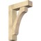 Ekena Millwork Legacy Block Rough Sawn Bracket w/ Offset Brace, Douglas Fir, 8"W x 30"D x 42"H BKT0806X30X42LEC05RDF - alternate 1
